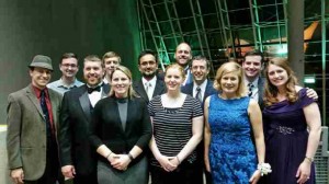 MEE Materials Engineer, Dan Grice, is on the far left (in hat) and  Senior Materials Engineer, Ryan Haase is 4th from the right.