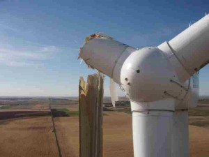 Wind Generator Blade Failure